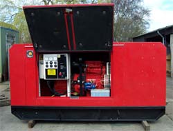 27 KVA Continuous, 30 KVA Stand-by rated Generator
